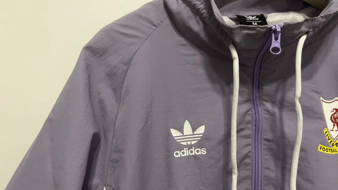 Liverpool Windbreaker Jacket - Gray