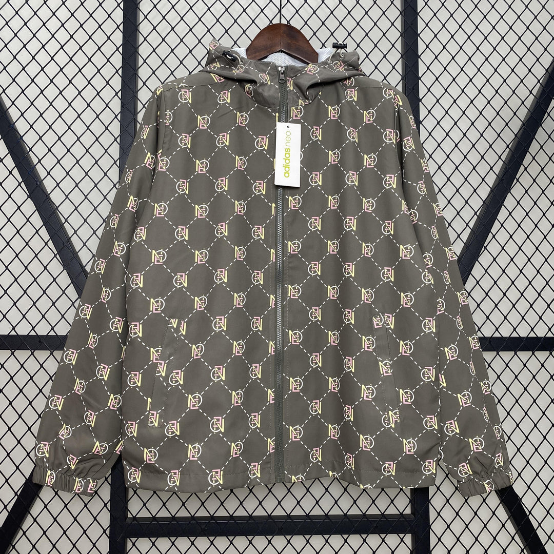 Adidas Neo Windbreaker Jacket - Light Brown
