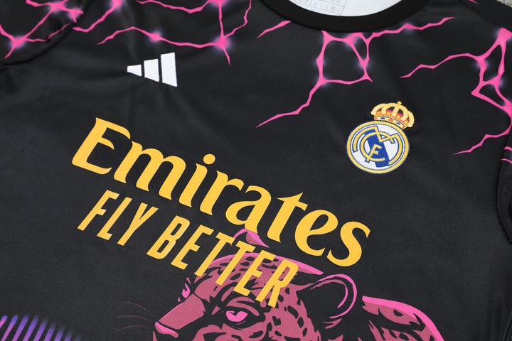 Real Madrid 2024/25 Training Shirt - Black/Purple