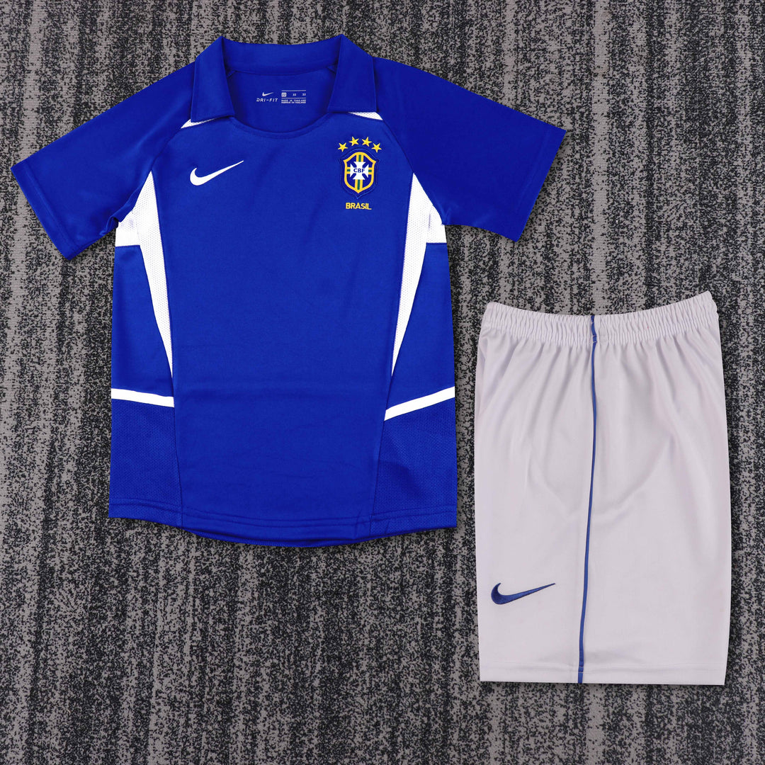 Brazil 2002 Children's Away Retro Set