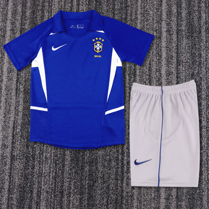 Brazil 2002 Children's Away Retro Set
