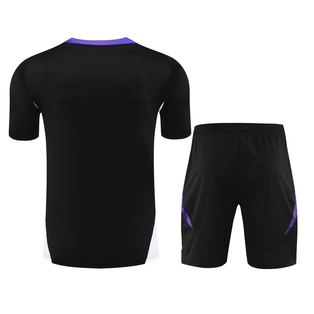 Real Madrid 2024/25 Training Kit - Black/Purple
