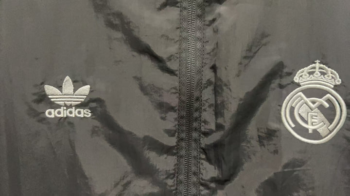 Real Madrid Windbreaker Jacket - Gray