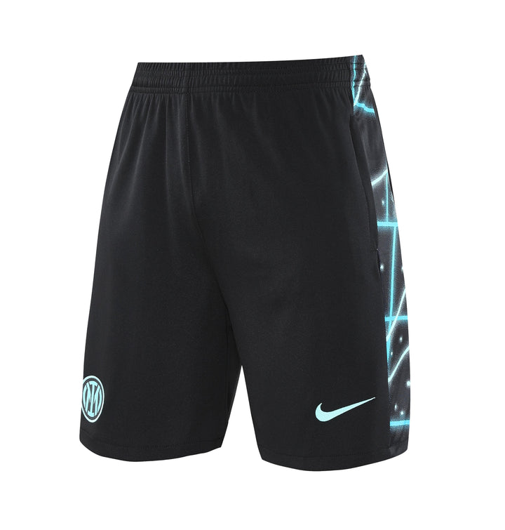 Inter Milan 2025/26 Training Short - Black/Turquoise