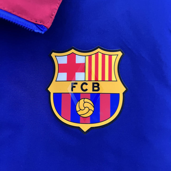 Barcelona Reversible Windbreaker Jacket - Red