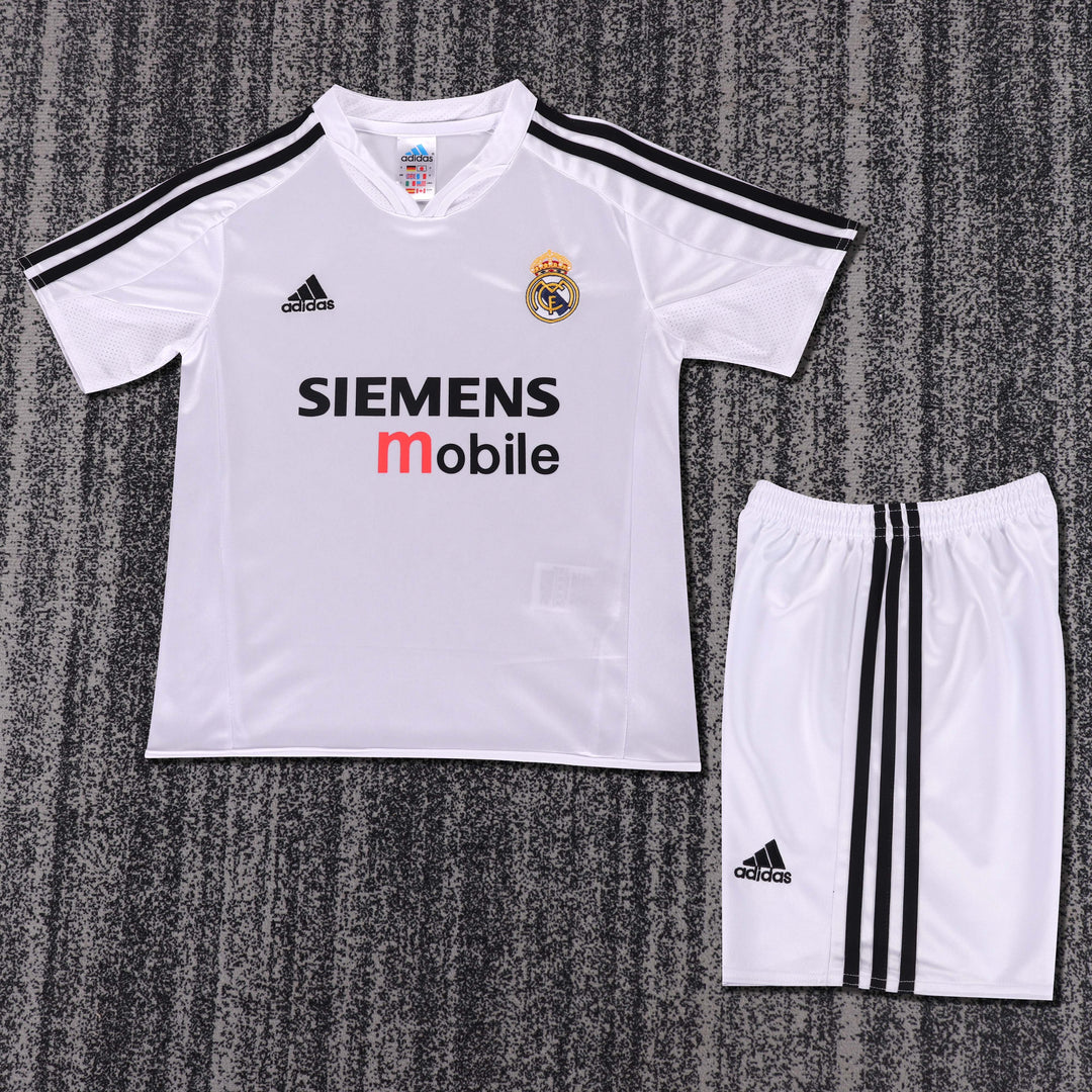 Real Madrid 04/05 Children's Home Retro Set