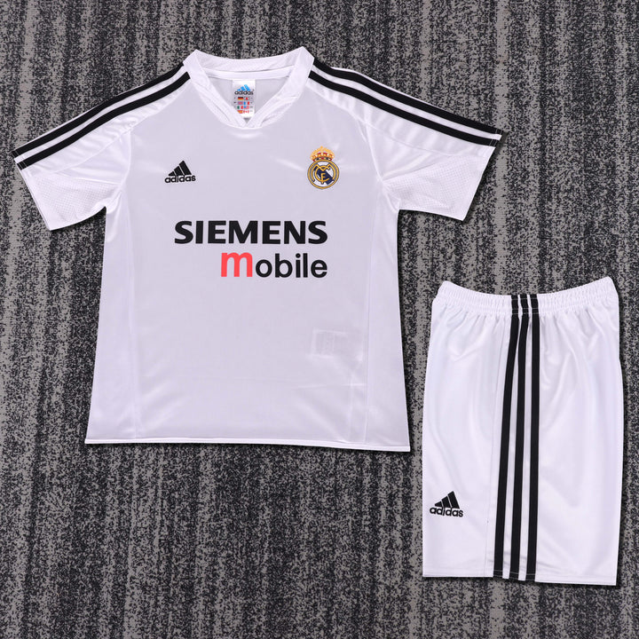 Real Madrid 04/05 Children's Home Retro Set