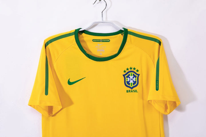 Brazil 2010 Home Retro Shirt