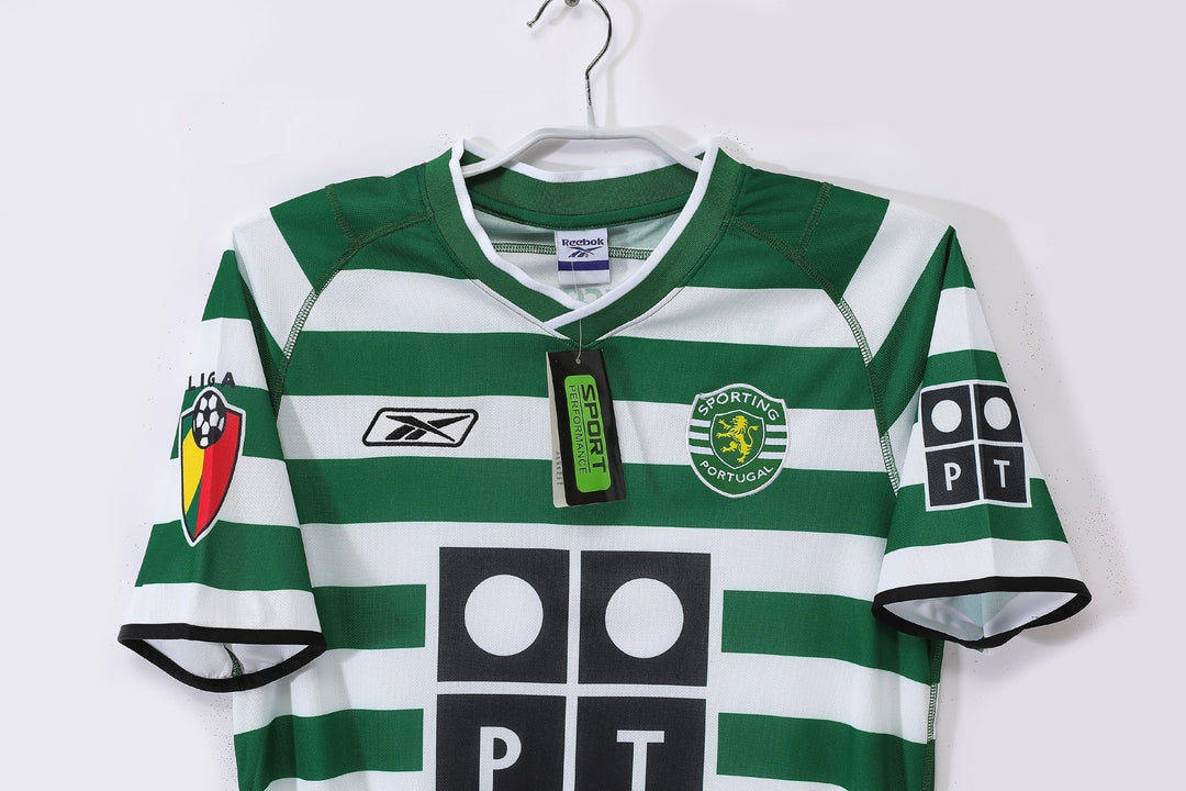 Sporting 03/04 Home Retro Shirt