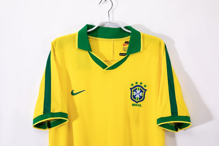 Brazil 1997 Home Retro Shirt