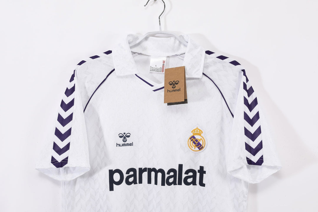 Real Madrid 86/87 Home Retro Shirt