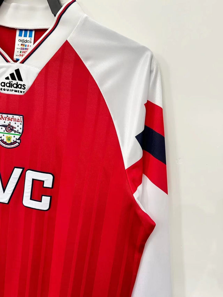Arsenal 92/94 Home Retro Shirt - Long Sleeve