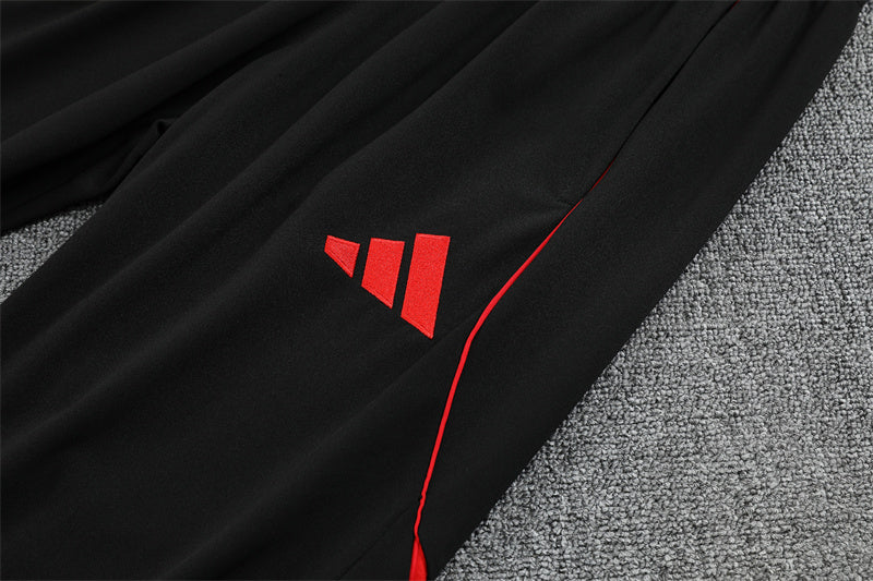 Bayern Munich 2025/26 Training Pants - Black/Red
