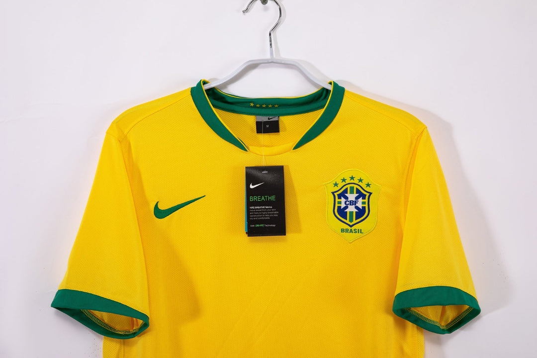 Brazil 2006 Home Retro Shirt