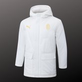 Milan White Hooded Winter Jacket I