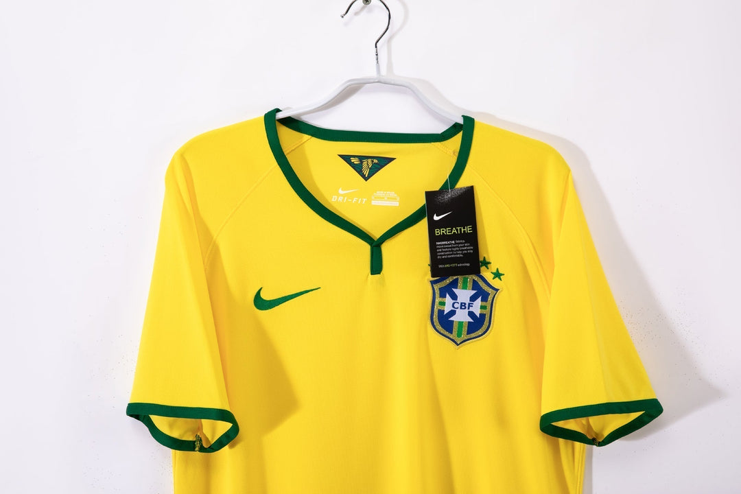 Brazil 2014 Home Retro Shirt