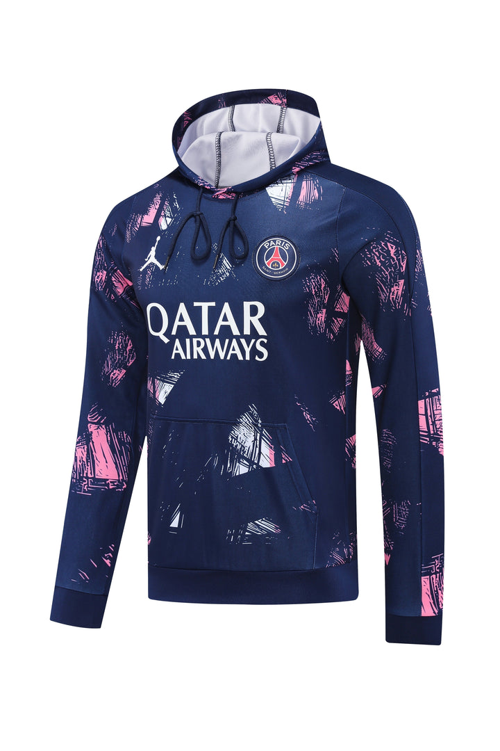 PSG 2024/25 Jacket Cap - Navy Blue/Pink