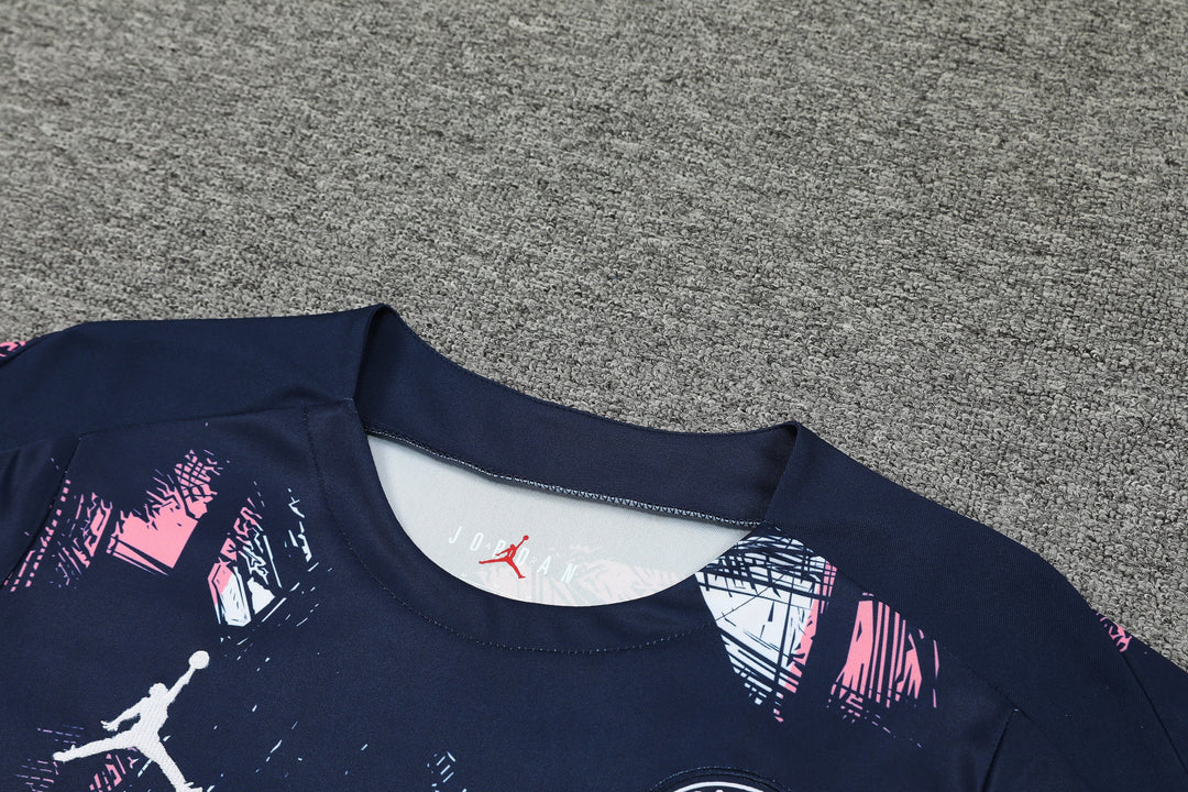 PSG 2024/25 Training Kit - Navy Blue/Pink