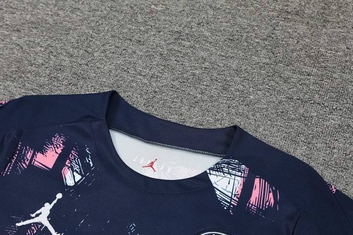 PSG 2024/25 Training Kit - Navy Blue/Pink