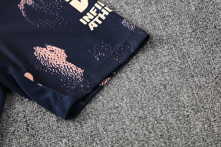 Chelsea 2025/26 Training Kit - Navy Blue/Salmon
