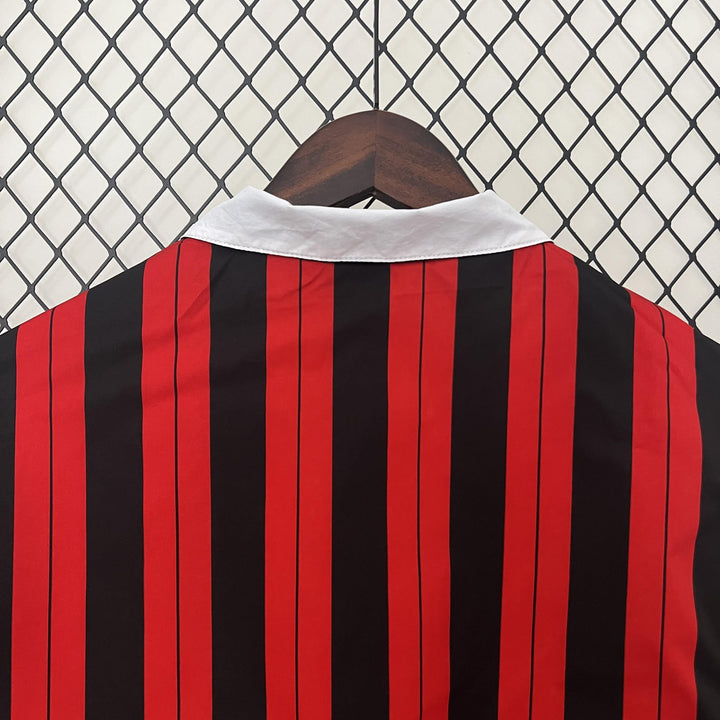 AC Milan Reversible Windbreaker Jacket - Red/White