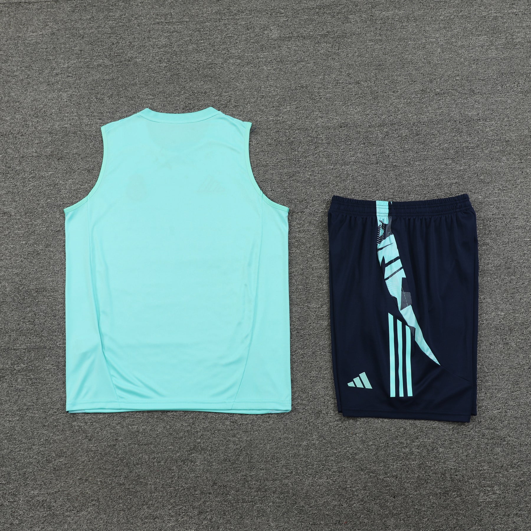 REAL MADRID TANK TOP SET 24/25 - AQUA