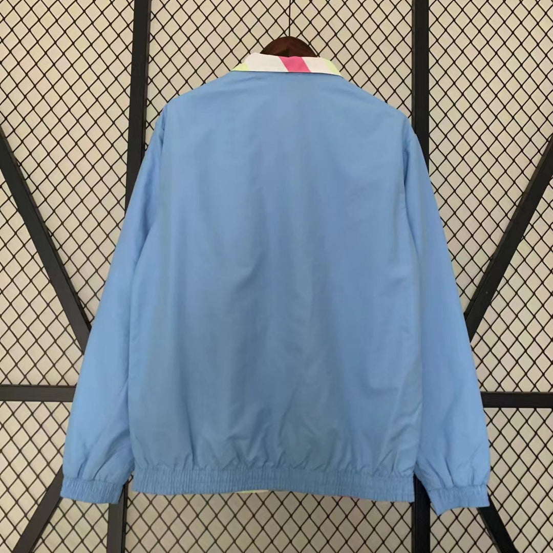 Tottenham Hotspur Reversible Windbreaker Jacket - Light Blue/Pink