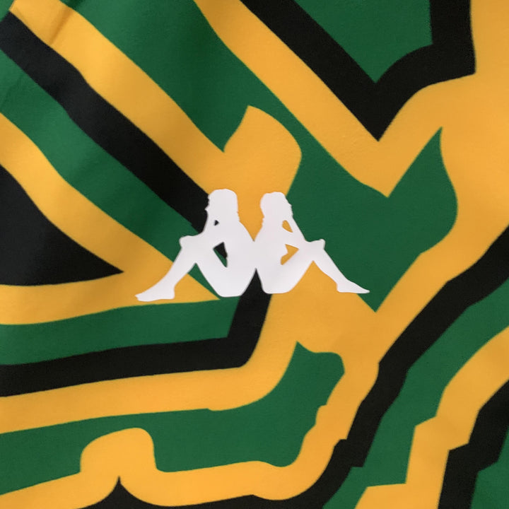 Jamaica Reversible Windbreaker Jacket - Green/Yellow