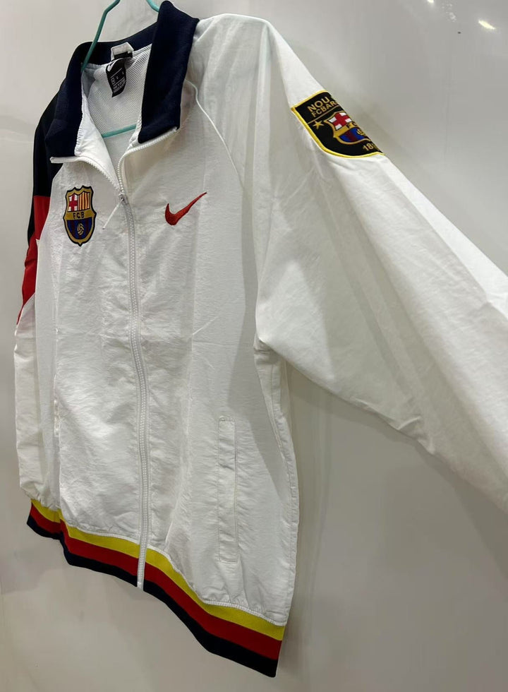 Barcelona Windbreaker Jacket - White II