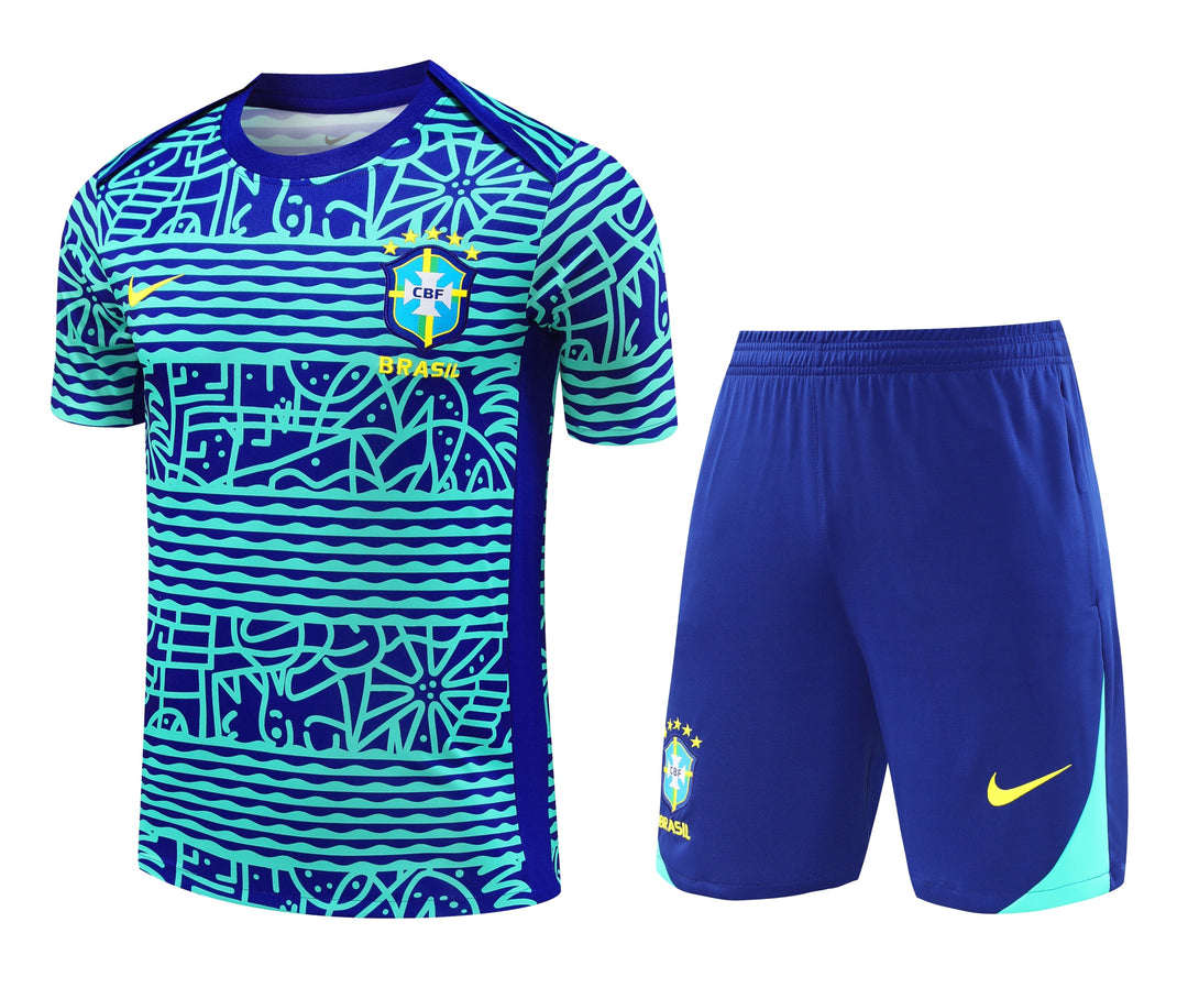 Brazil 2024/25 Training Kit - Blue/Turquoise II