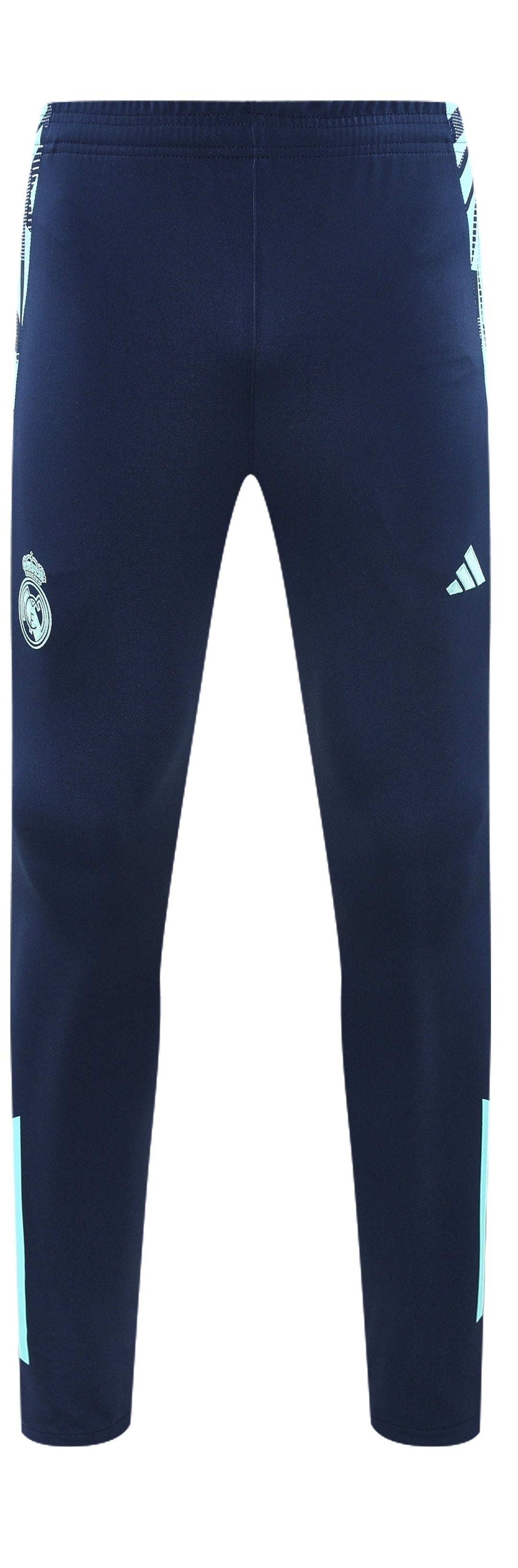 Real Madrid 2024/25 Pants - Navy Blue/Turquoise