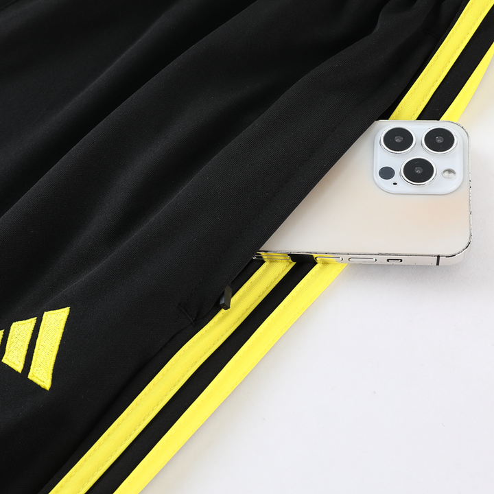 Adidas Training Pants - Black/Yellow