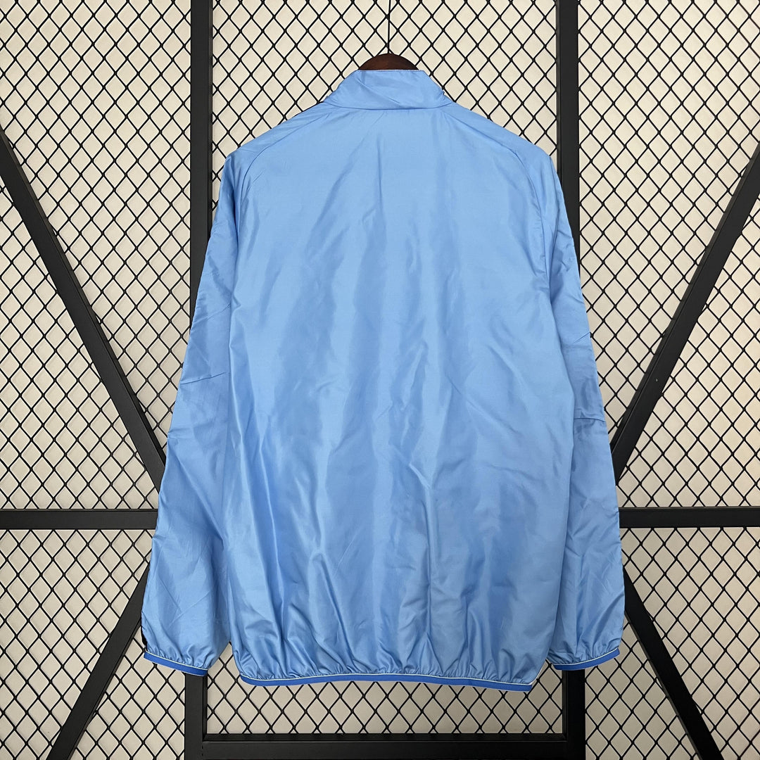 Tigres Reversible Windbreaker Jacket - Light Blue/Beige