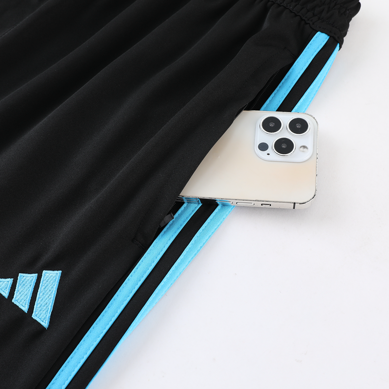Adidas Training Pants Kit - Black/Blue