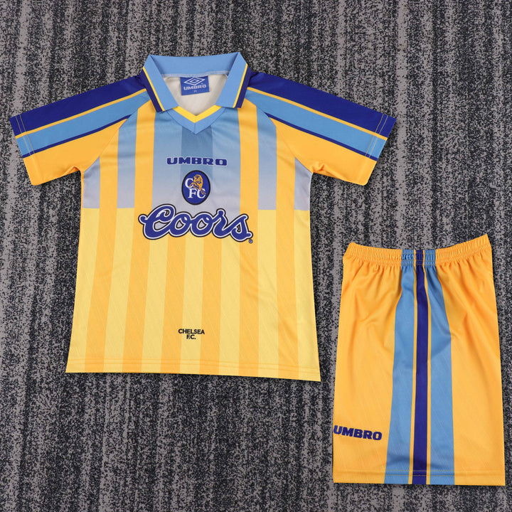 Chelsea 95/96 Children's Away Retro Set