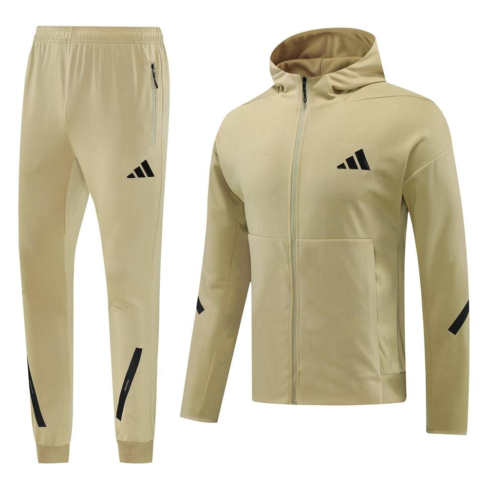 Adidas Tech Fleece Set – Beige
