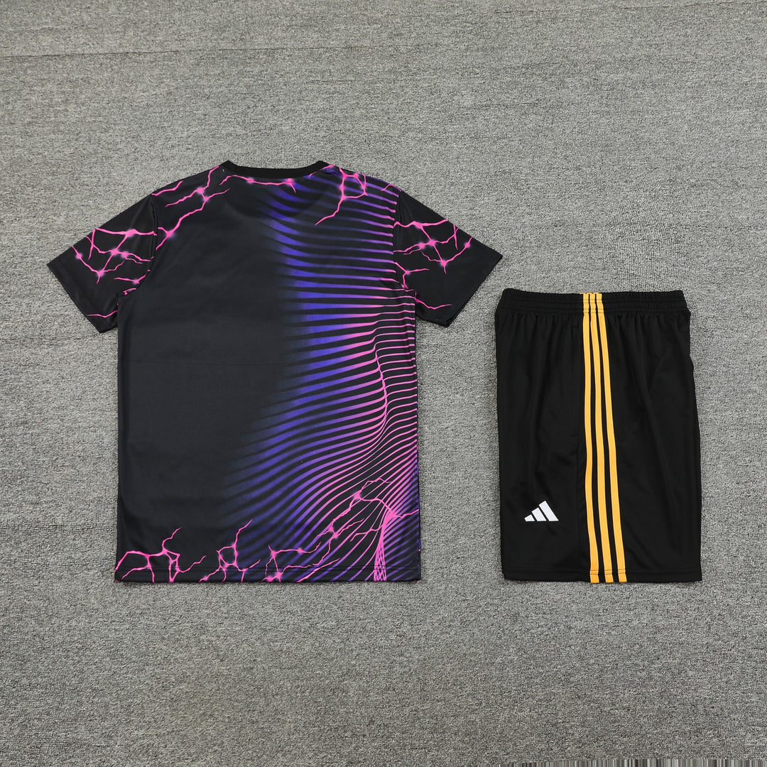 Real Madrid 2024/25 Training Kit - Black/Purple