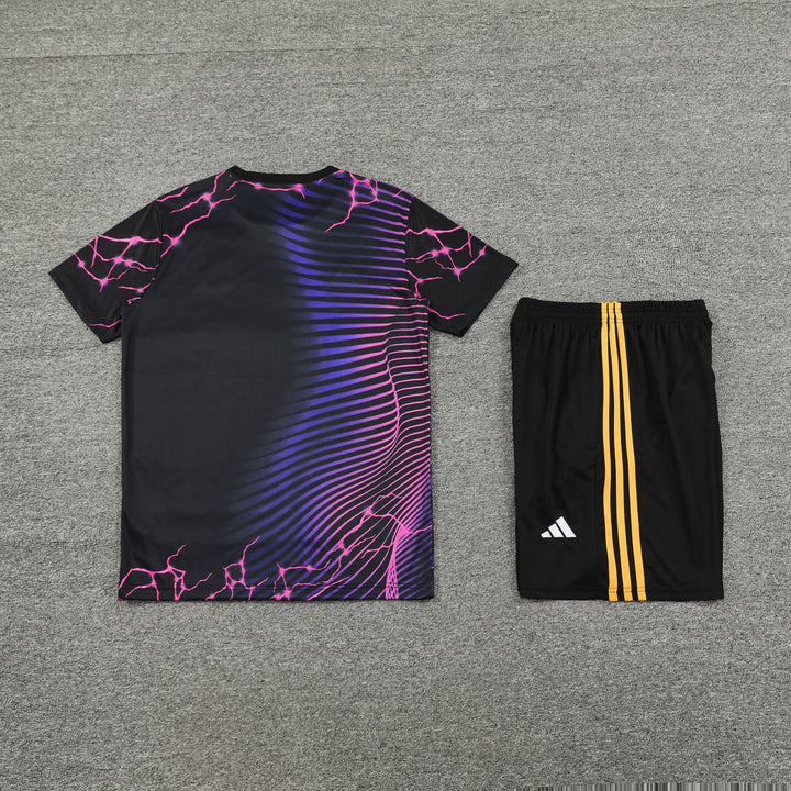 Real Madrid 2024/25 Training Kit - Black/Purple
