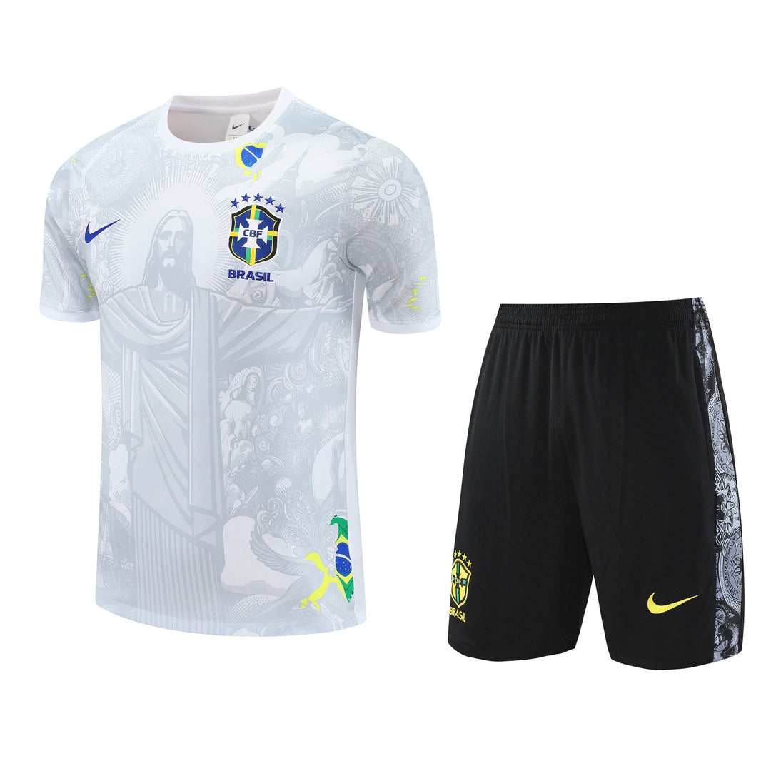 Brazil 2025/26 Training Kit - White