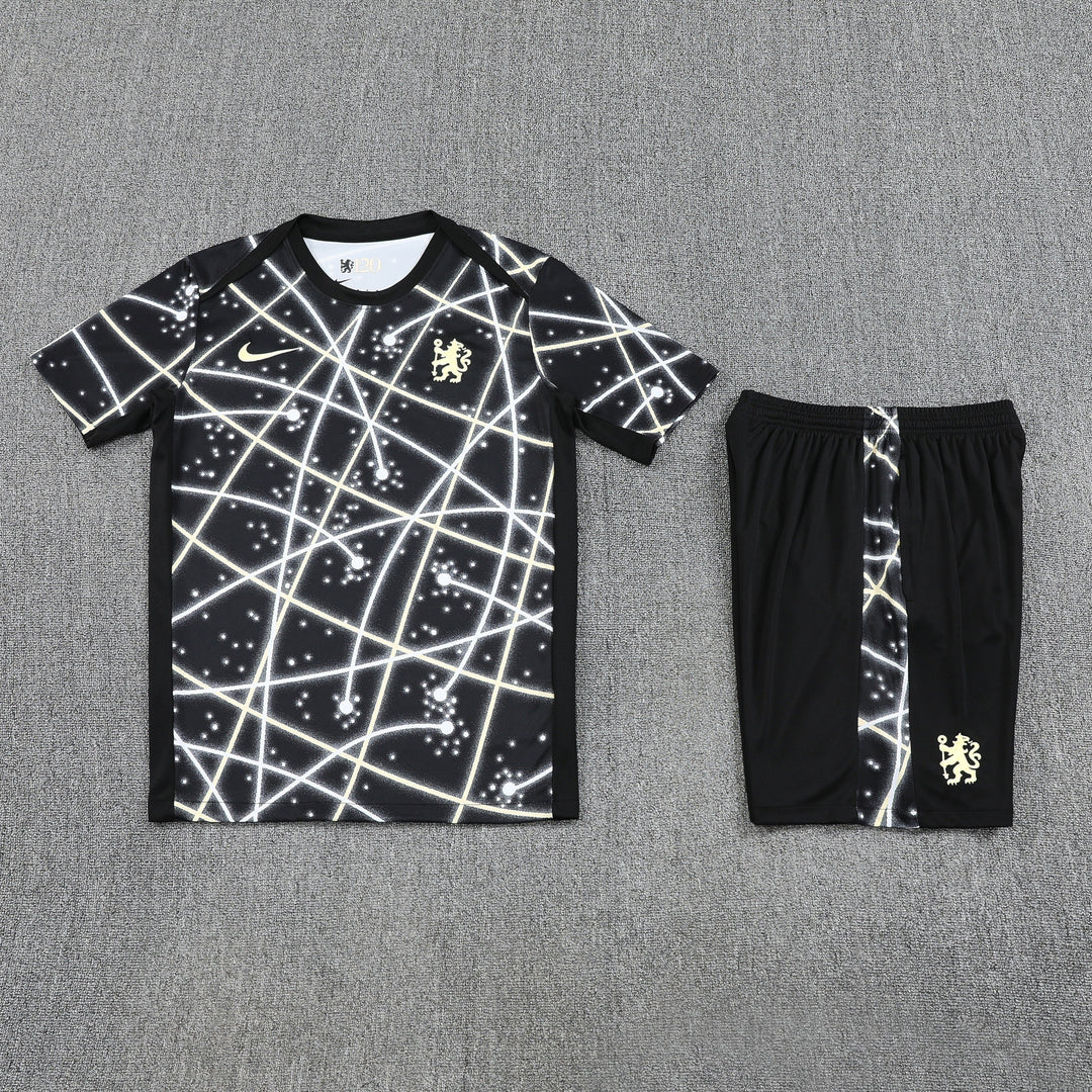 Chelsea 2025/26 Training Kit - Black/White