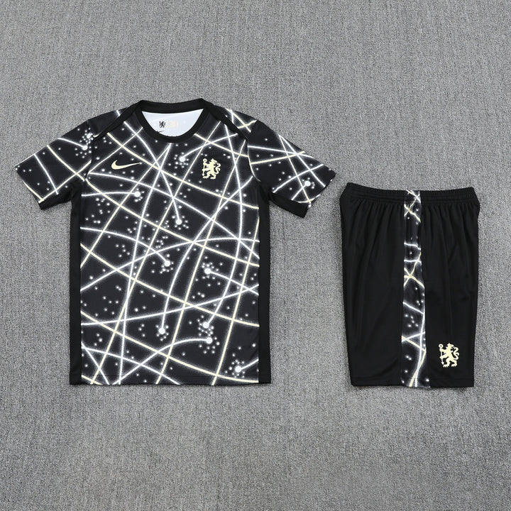 Chelsea 2025/26 Training Kit - Black/White