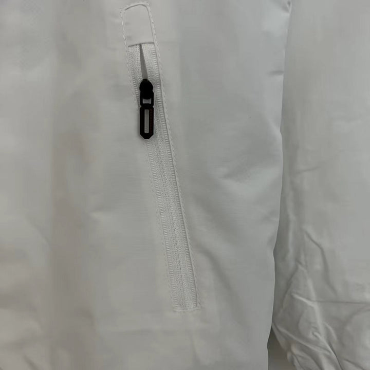 Nike Windbreaker Jacket - White/Gray