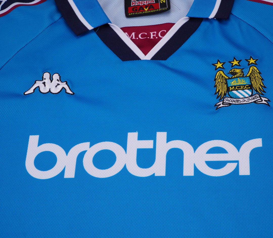 Manchester City 97/98 Children's Home Retro Set
