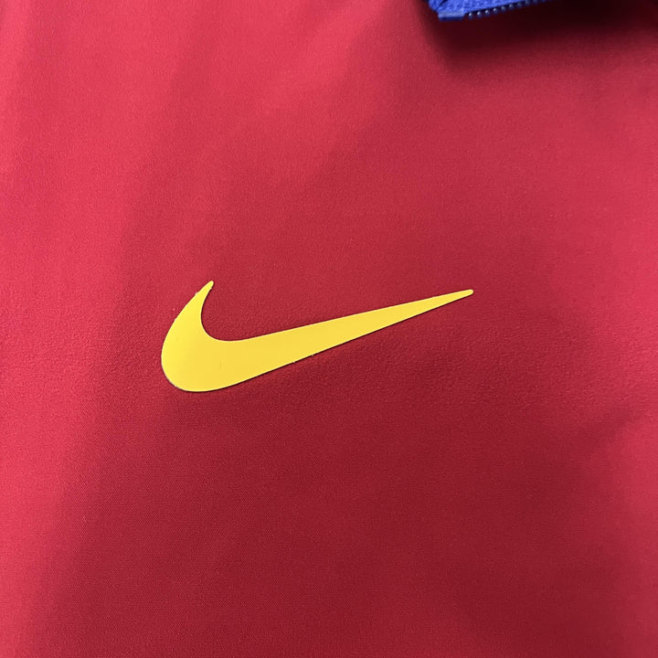 Barcelona Reversible Windbreaker Jacket - Red