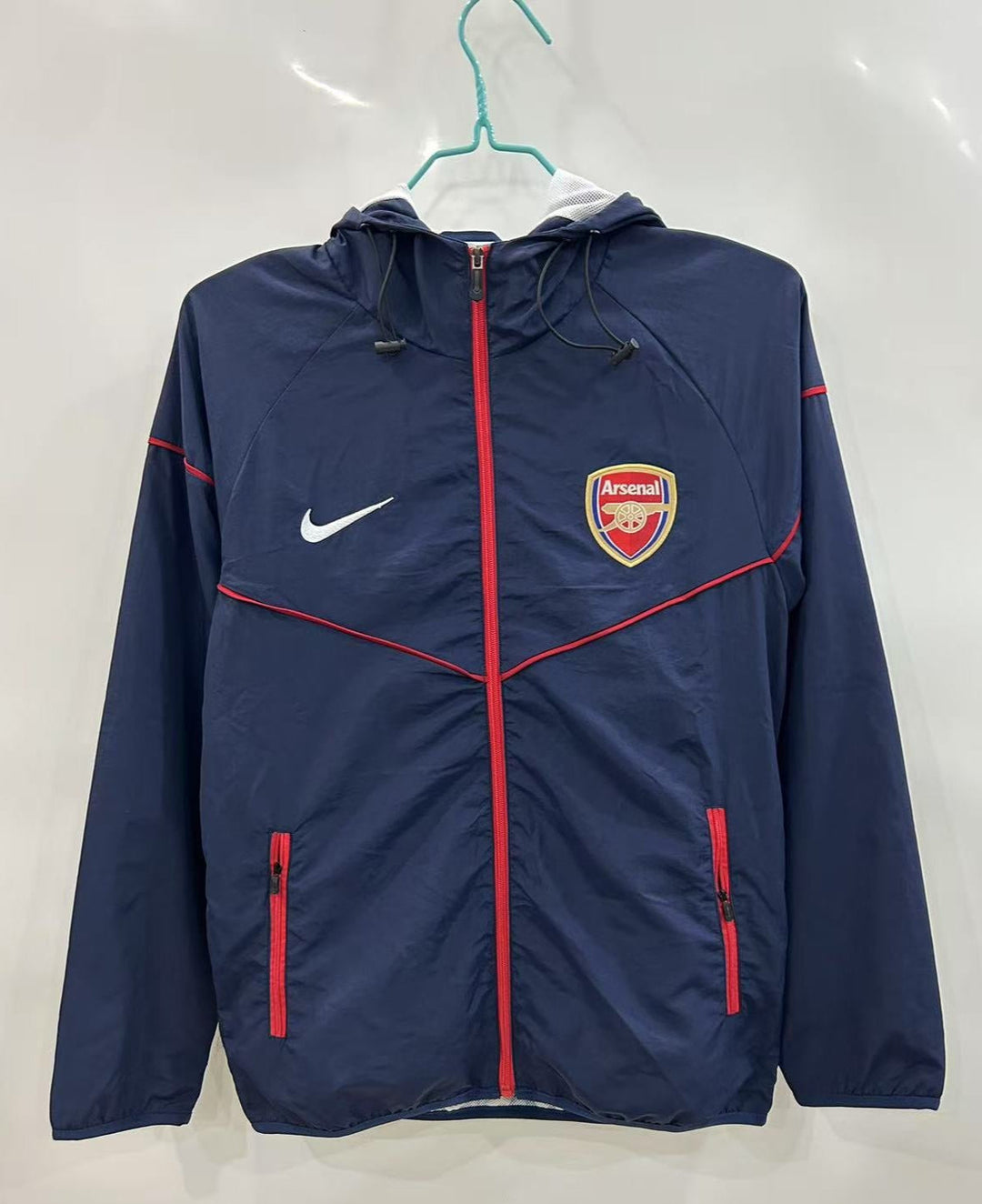 Arsenal Windbreaker Jacket - Navy Blue