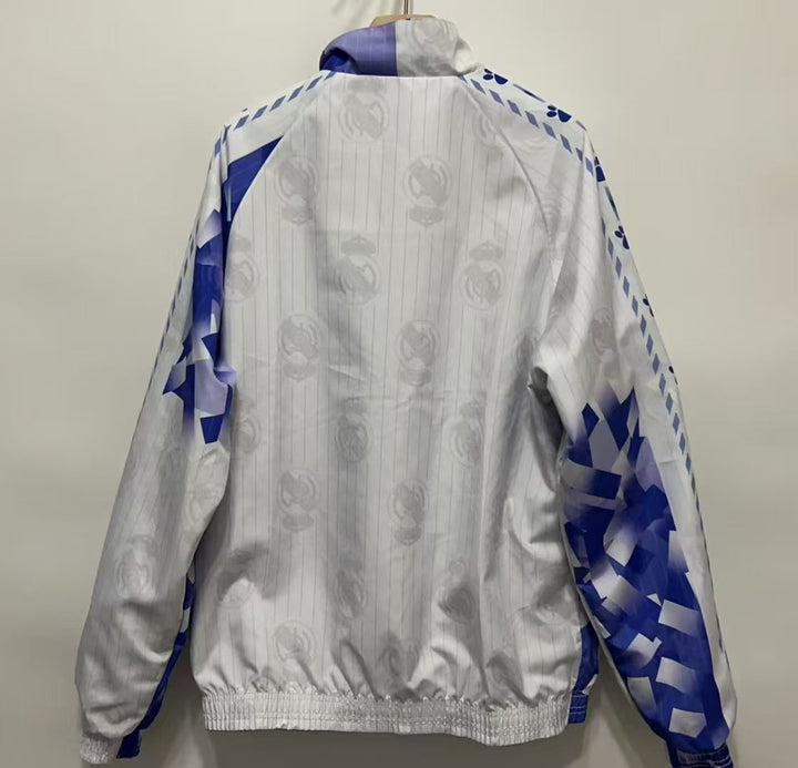 Real Madrid Reversible Windbreaker Jacket 1996/97 - Blue