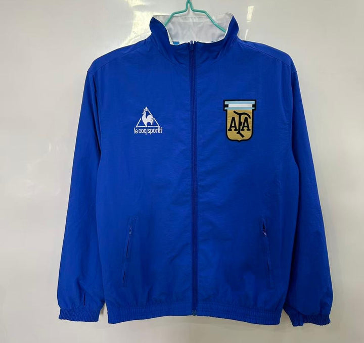 Argentina 1986 Windbreaker Jacket - Blue