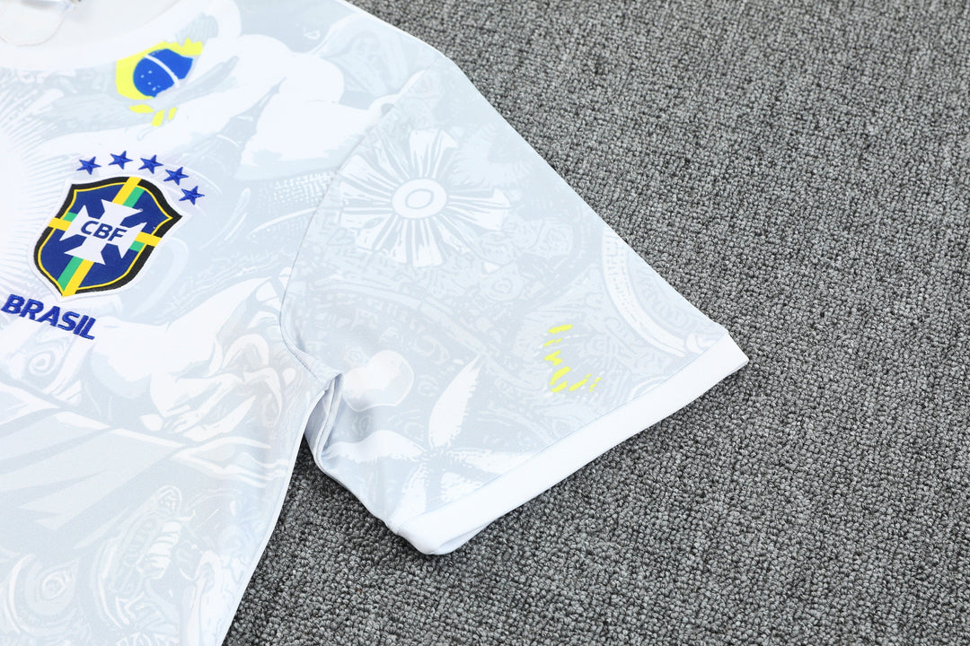Brazil 2025/26 Training Kit - White