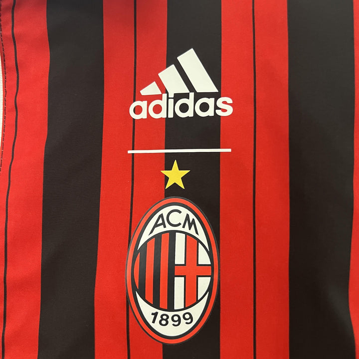 AC Milan Reversible Windbreaker Jacket - Red/White