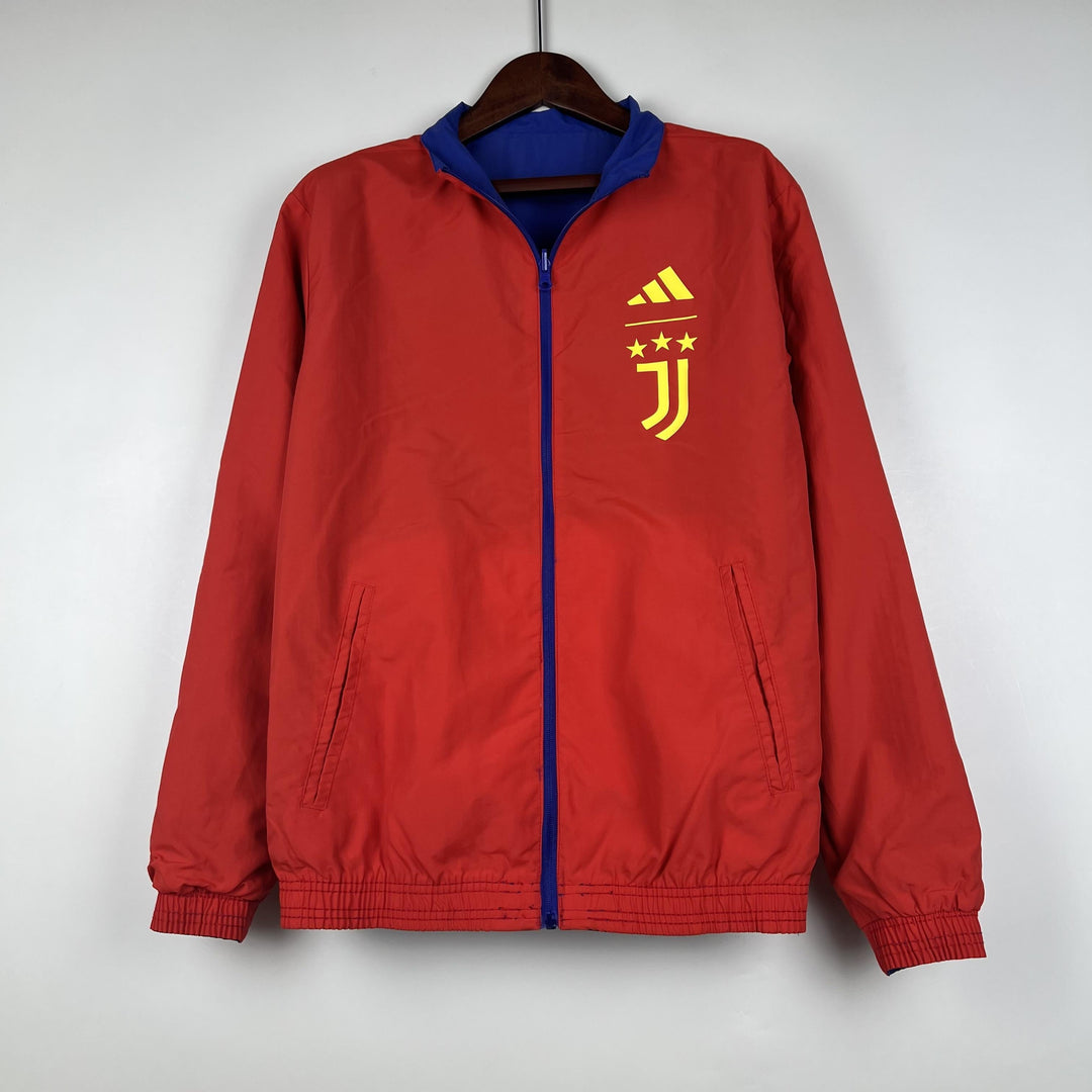 Juventus Reversible Windbreaker Jacket - Blue/Red